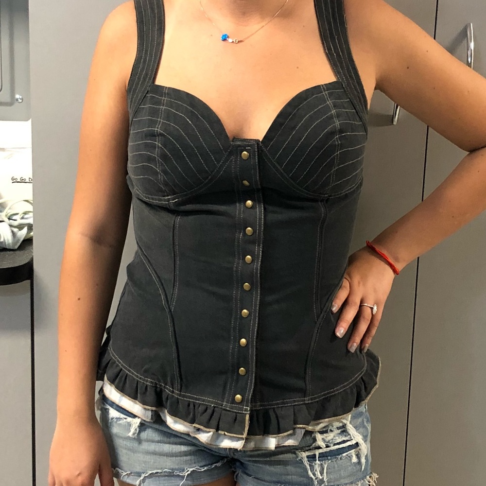 Denim Top